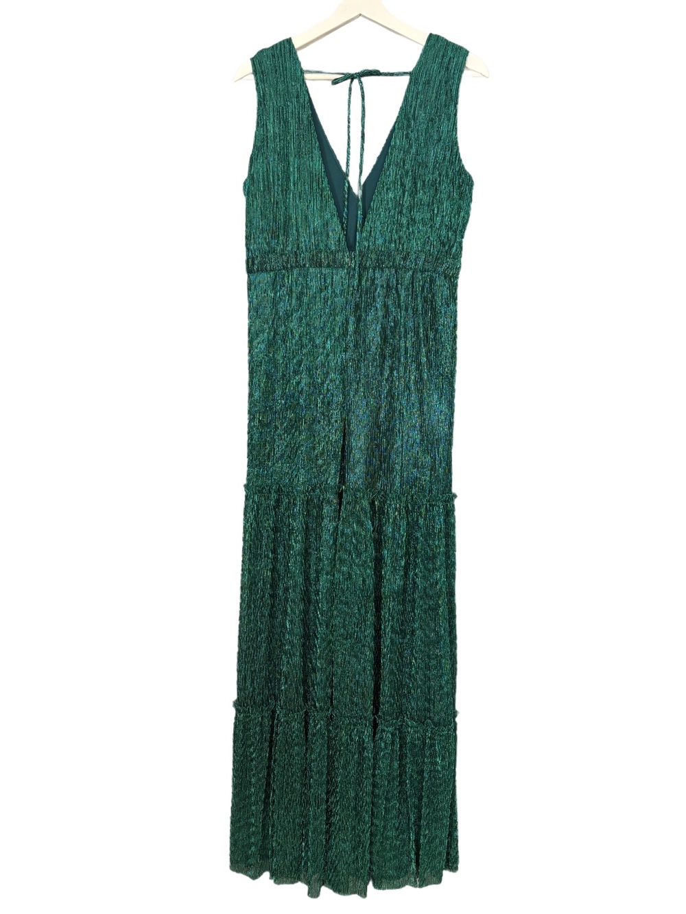 Lulu’s Falling Star Teal Green Sleeveless Maxi Dress XL - Picture 4 of 9